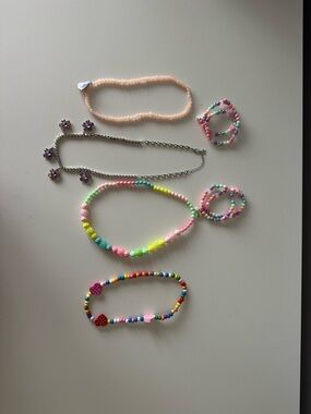 Great Pretenders Kids Multicolor Beaded Necklace and Bracelet Sets